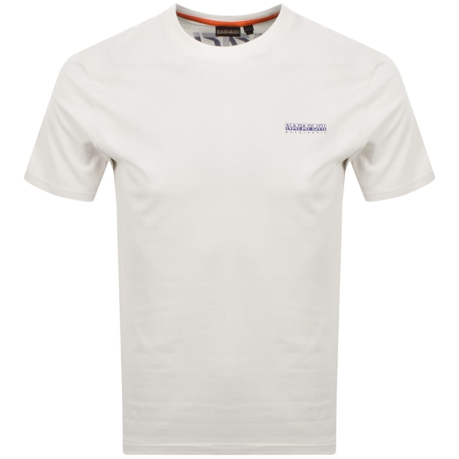 Image number 2 for Napapijri S-Guide T Shirt White Heron