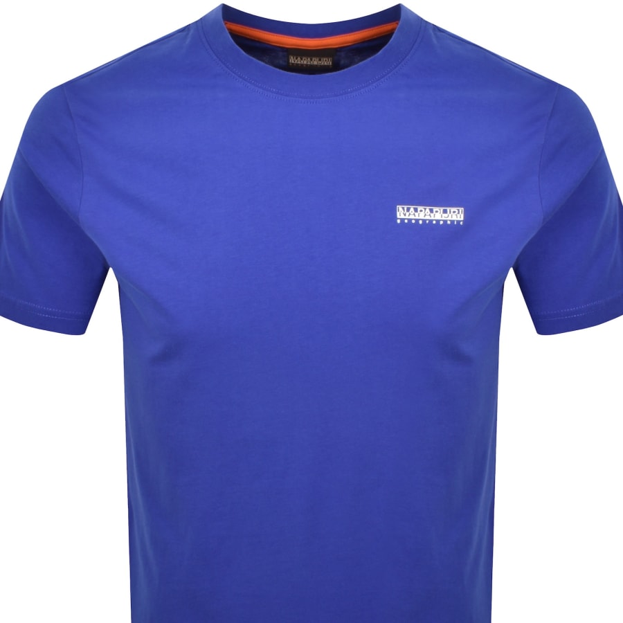 Image number 3 for Napapijri S-Guide T Shirt Royal Blue