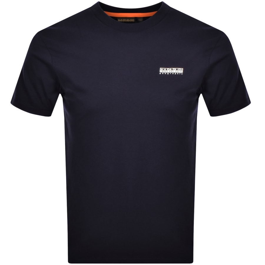 Image number 2 for Napapijri S-Guide T Shirt Blue Marine