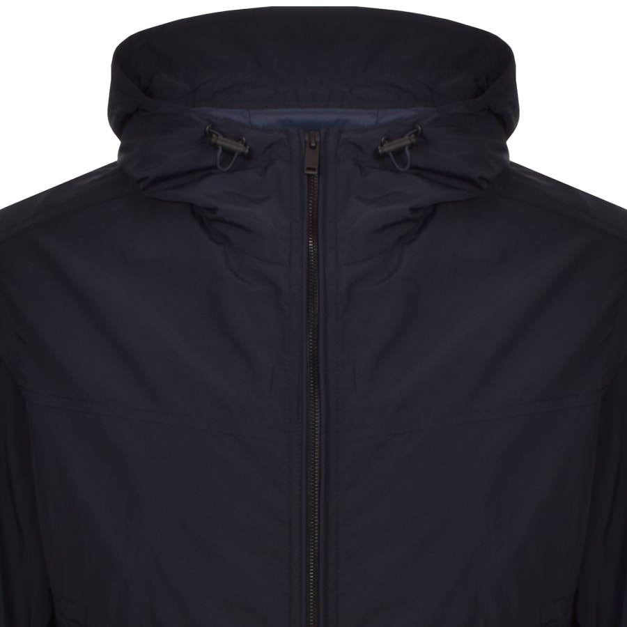 Image number 2 for BOSS Orip Crinkled Nylon Jacket Navy