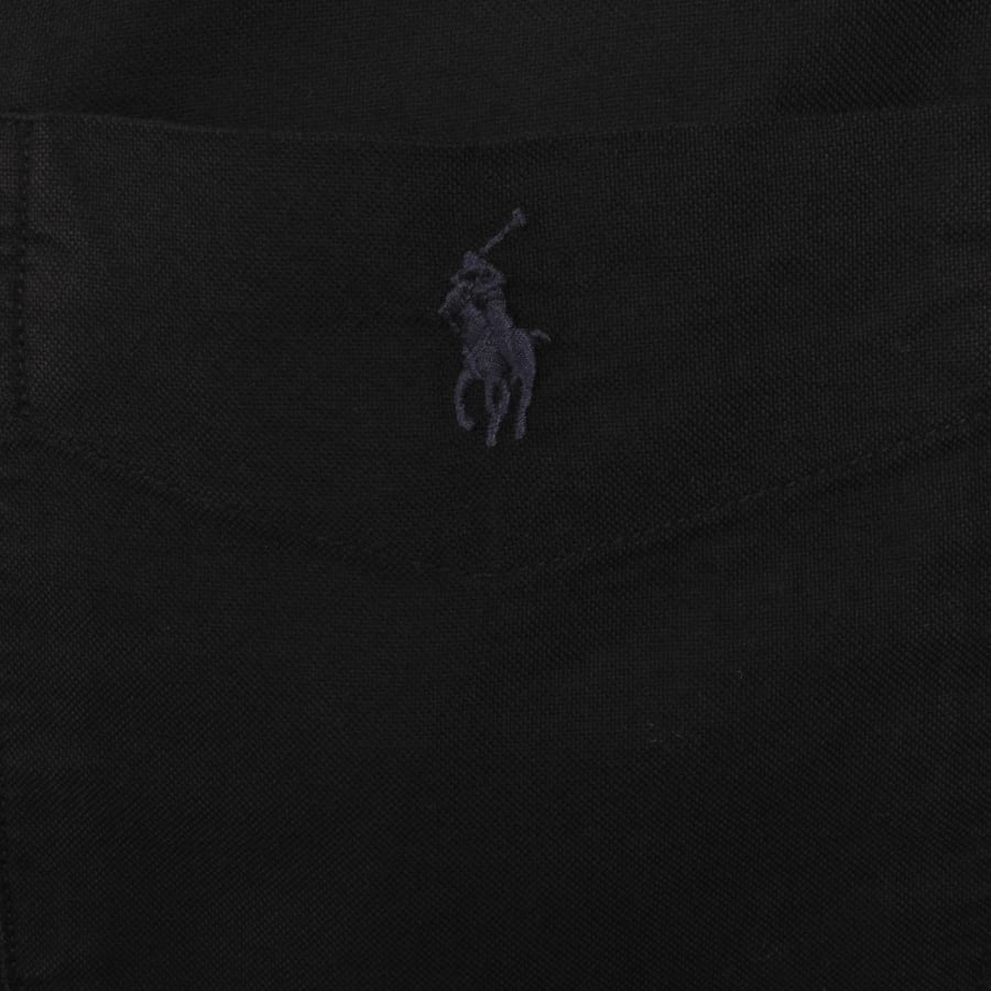 Image number 3 for Ralph Lauren Logo Overshirt Black