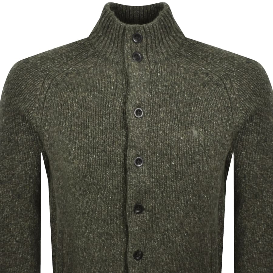 Image number 2 for Ralph Lauren Knit Cardigan Green
