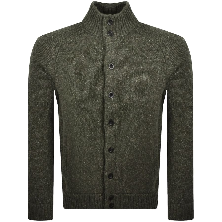 Image number 1 for Ralph Lauren Knit Cardigan Green