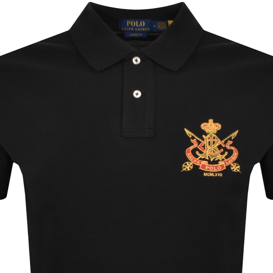 Image number 2 for Ralph Lauren Short Sleeve Polo T Shirt Black