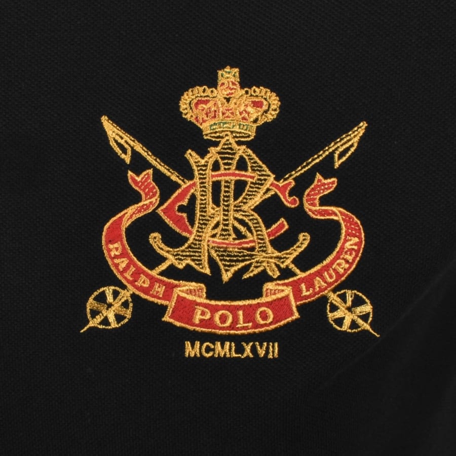 Image number 3 for Ralph Lauren Short Sleeve Polo T Shirt Black