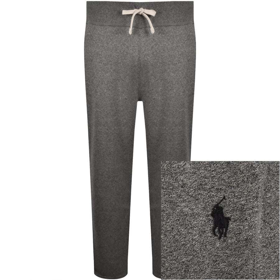 Image number 1 for Ralph Lauren Fleece Joggers Grey