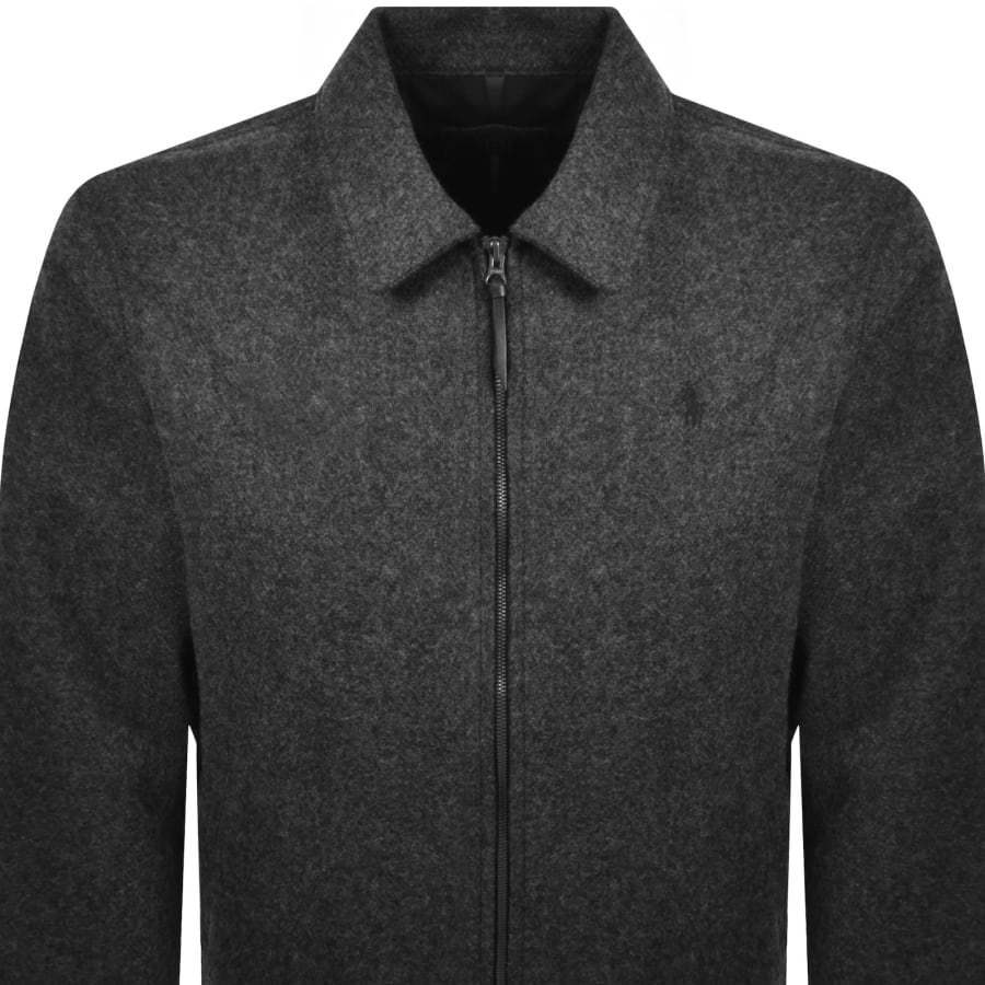 Image number 2 for Ralph Lauren Windbreaker Jacket Grey