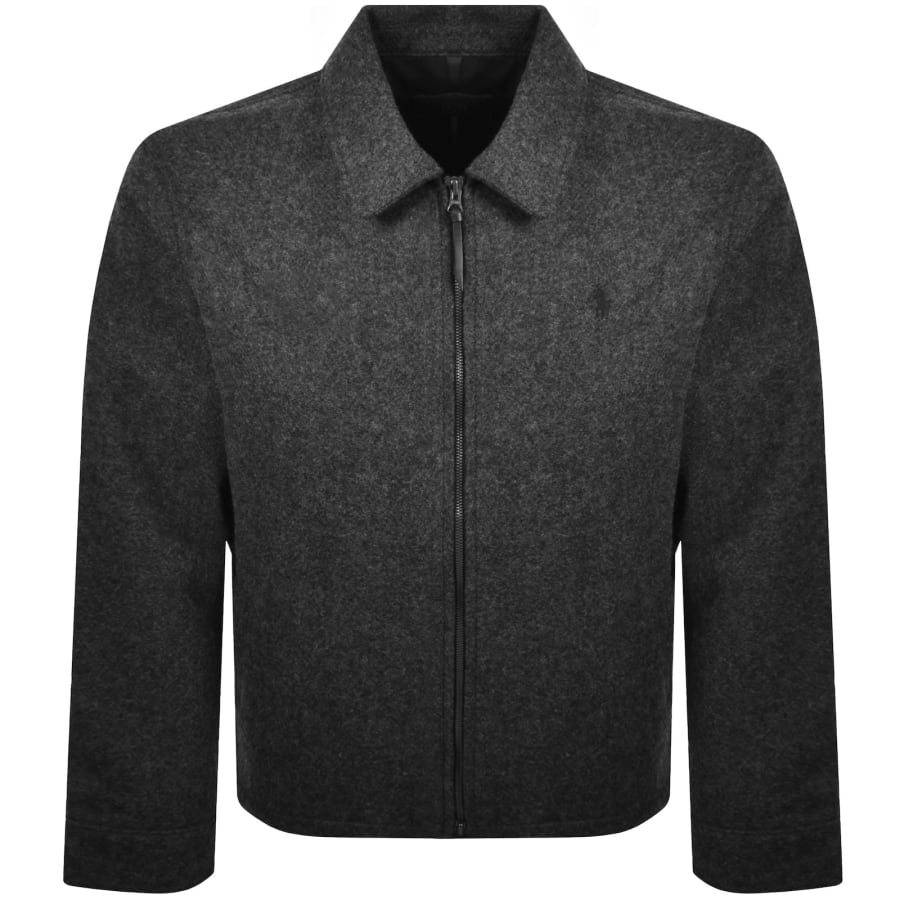 Image number 1 for Ralph Lauren Windbreaker Jacket Grey