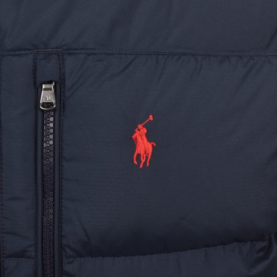 Image number 3 for Ralph Lauren Gorham Down Gilet Navy