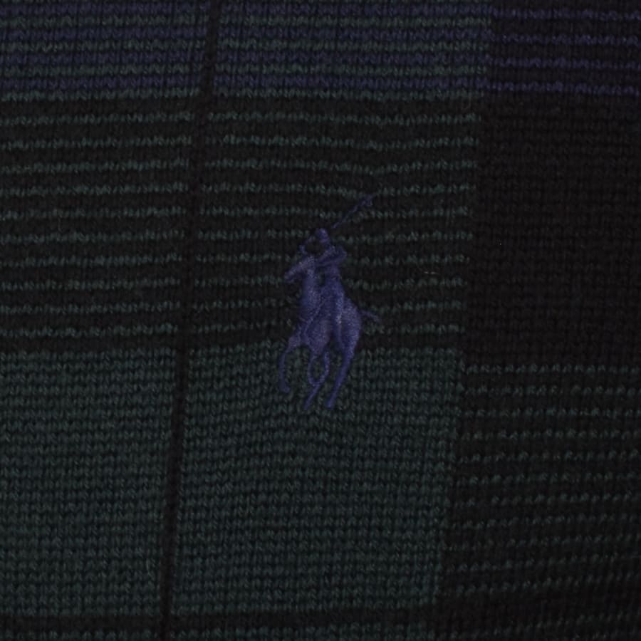 Image number 3 for Ralph Lauren Merino Wool Knit Jumper Navy