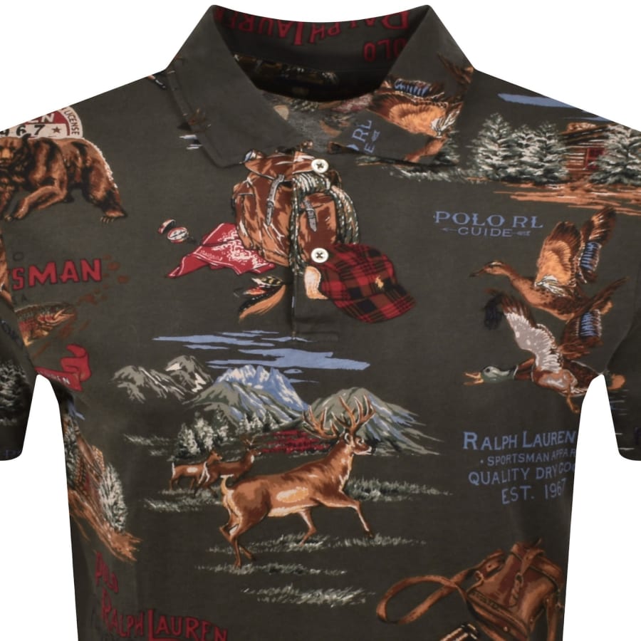 Image number 2 for Ralph Lauren Defender Polo T Shirt Green