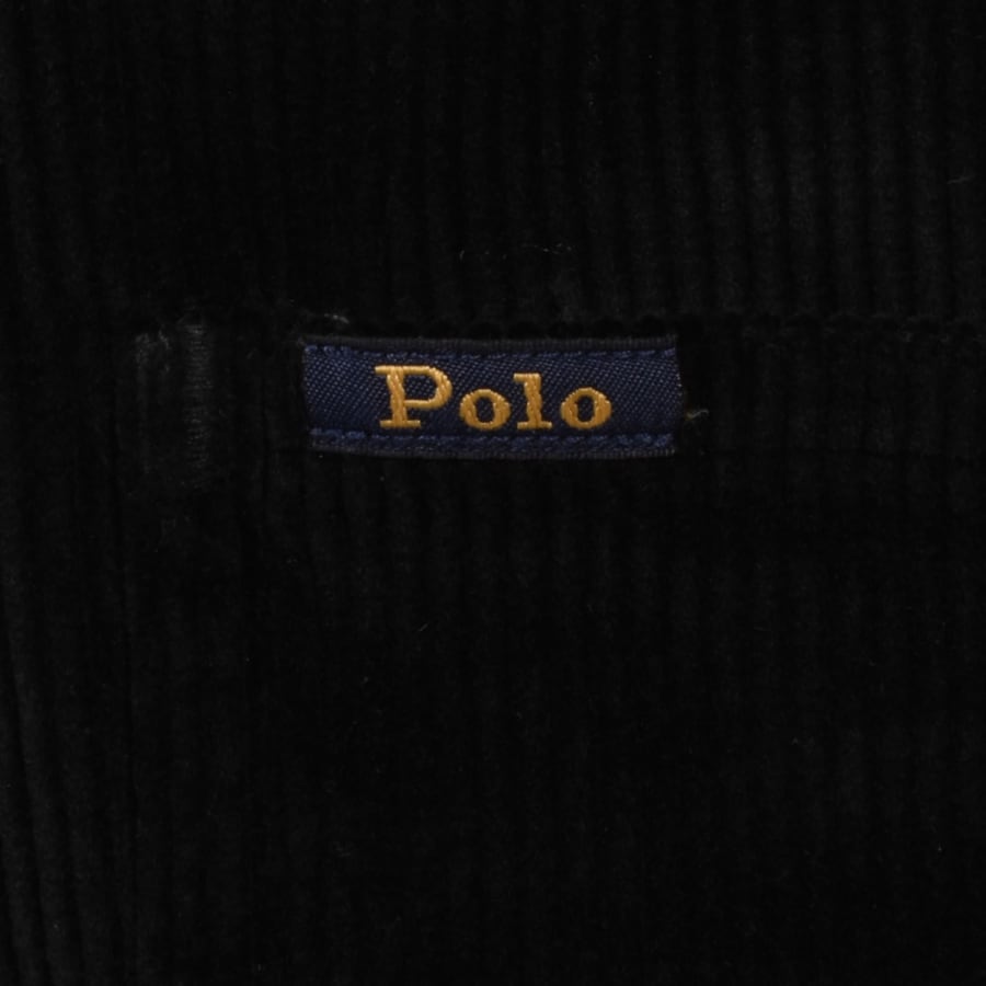 Image number 3 for Ralph Lauren Corduroy Overshirt Black