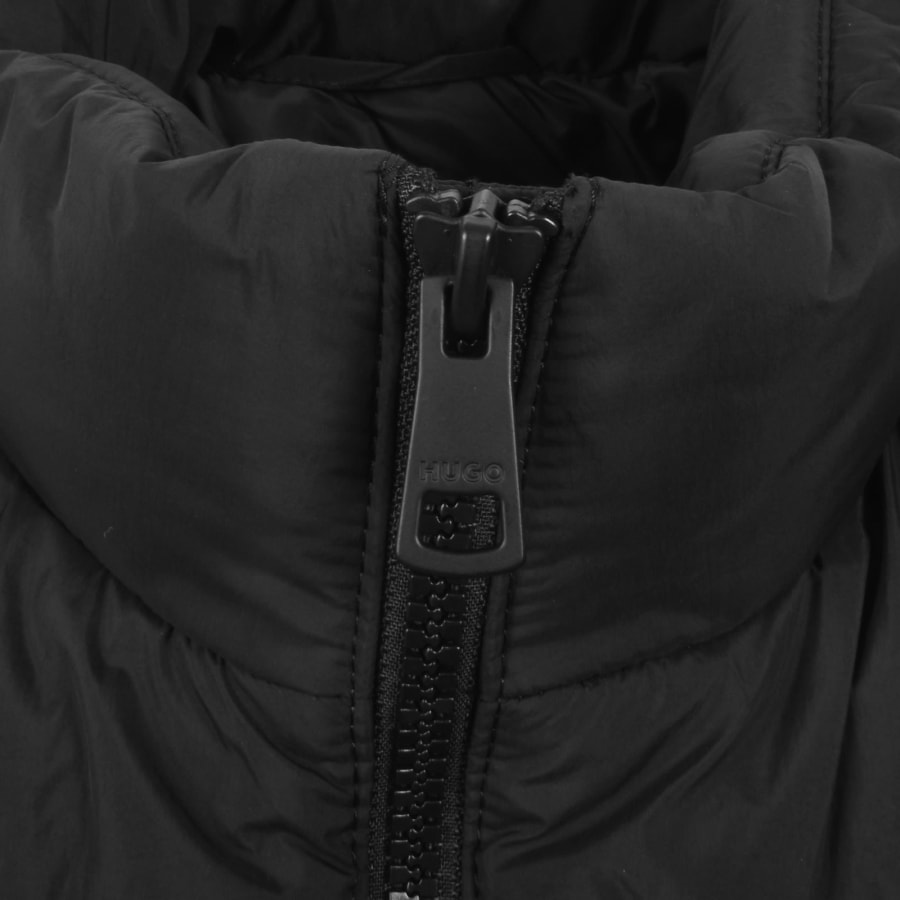 Image number 4 for HUGO Blue Water Repellent Gilet Black