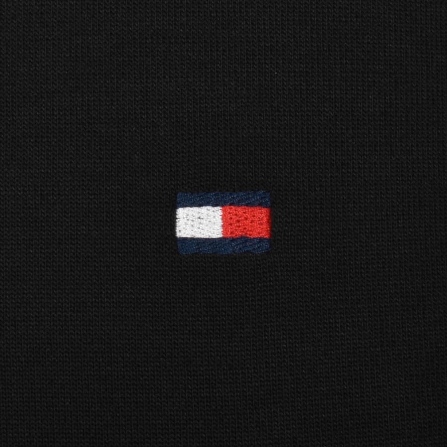 Image number 3 for Tommy Hilfiger Logo QZ Sweatshirt Black
