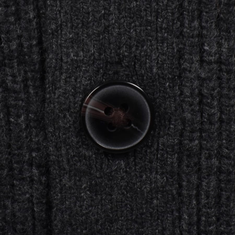 Image number 5 for Tommy Hilfiger Fisherman Knit Cardigan Grey