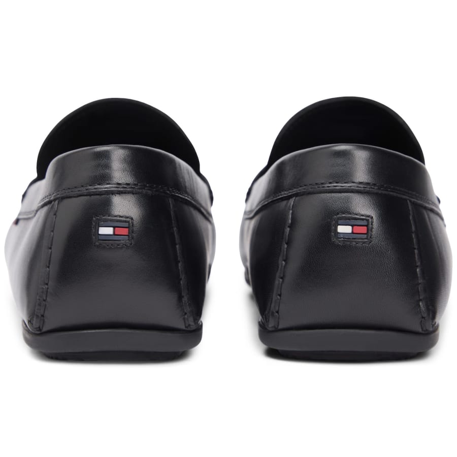 Image number 2 for Tommy Hilfiger Plaque Driver Shoes Black