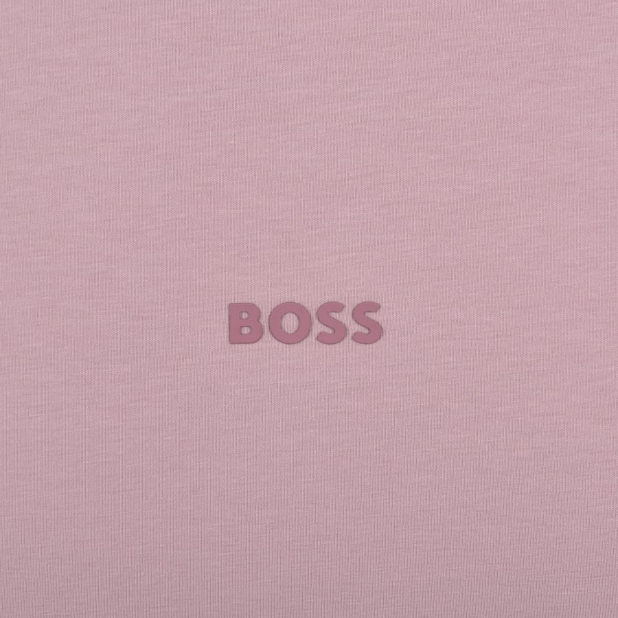 Image number 3 for BOSS TChup Logo T Shirt Purple