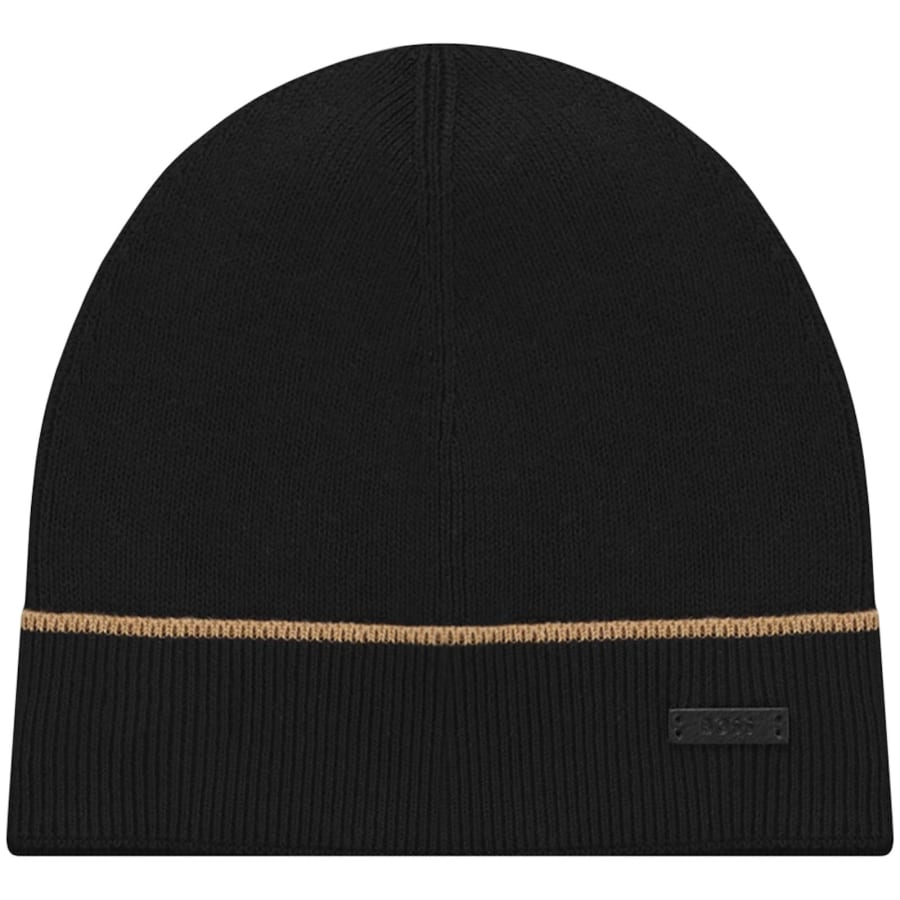 Image number 2 for BOSS Henzo Beanie And Scarf Gift Set Black