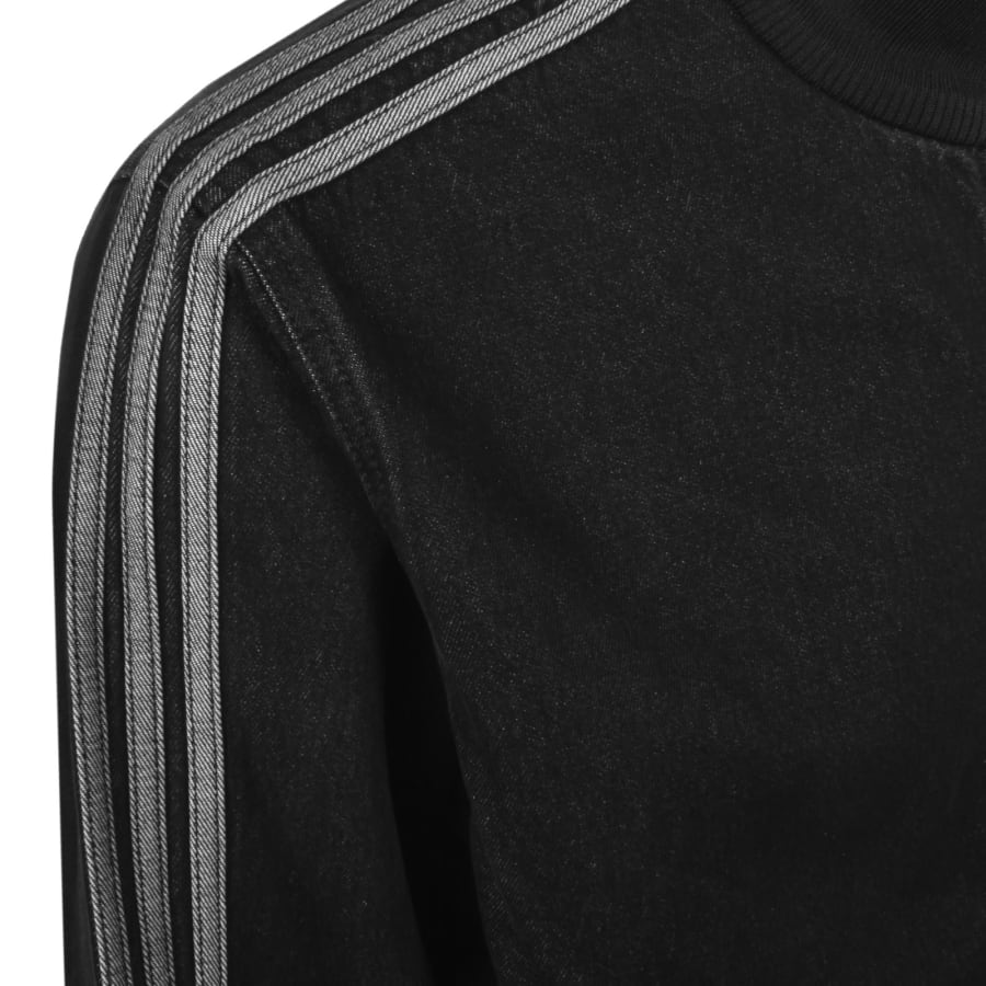 Image number 4 for adidas Originals Denim Track Top Black
