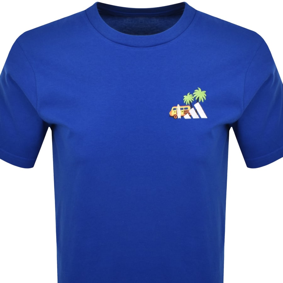Image number 2 for adidas Sportswear Mini Surf T Shirt Blue