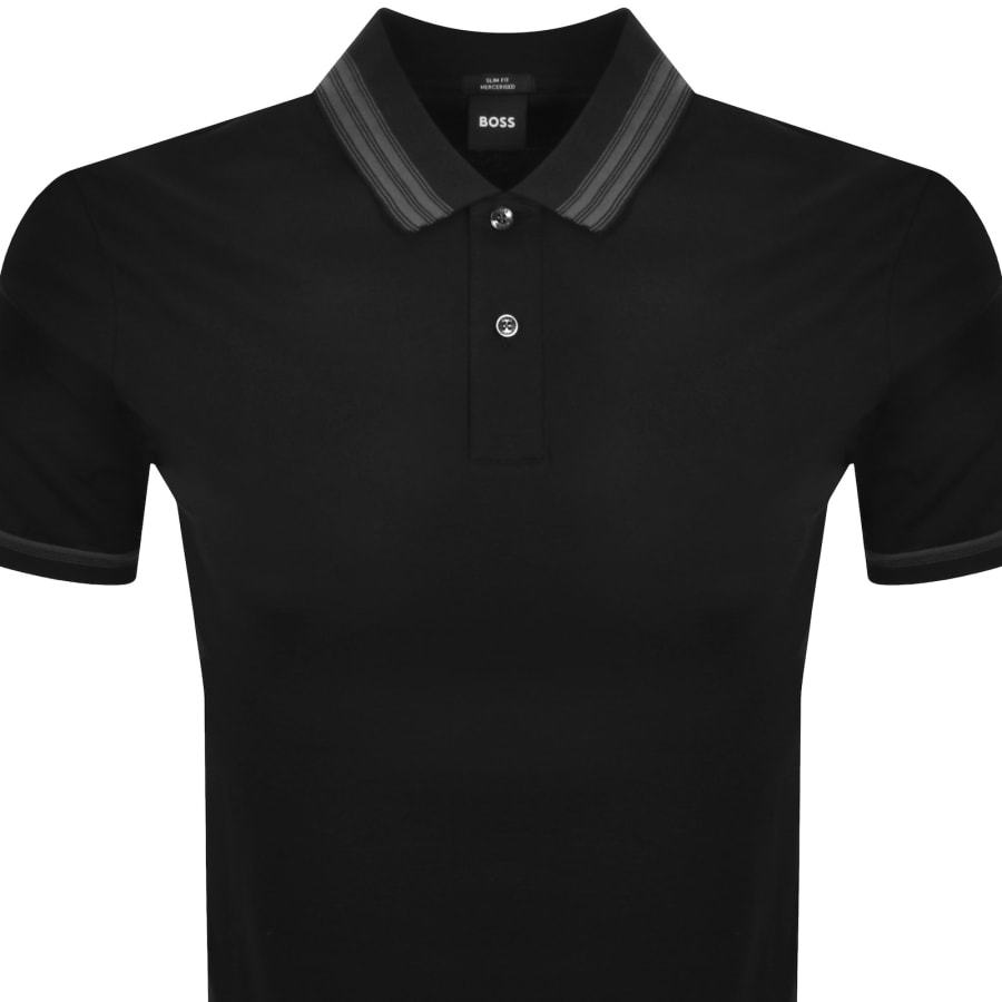Image number 2 for BOSS H Phillipson 202 Polo T Shirt Black