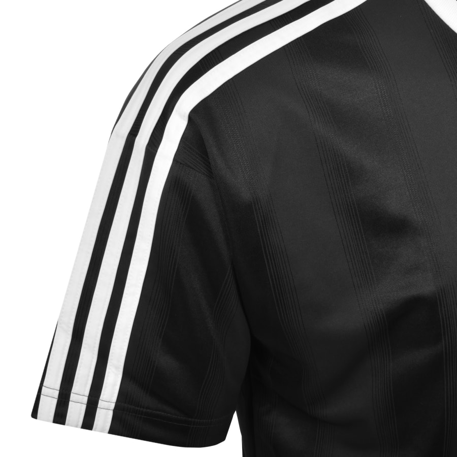 Image number 4 for adidas Originals Jacquard Jersey T Shirt Black