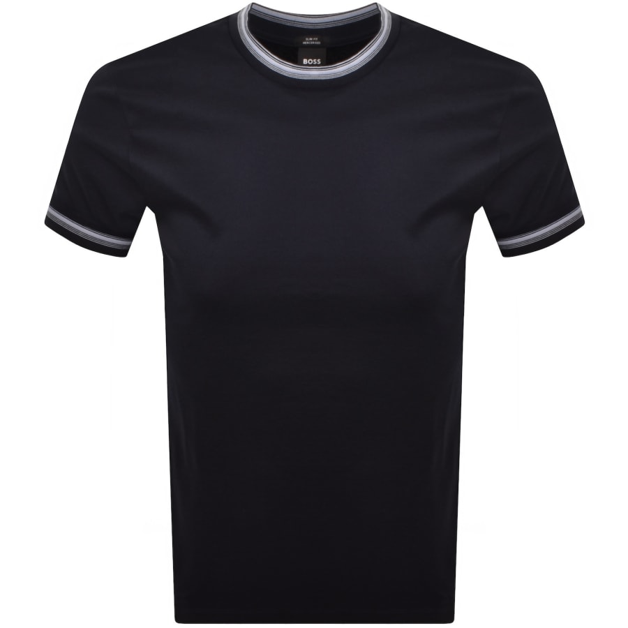 Image number 1 for BOSS H Tessler 202 T Shirt Navy