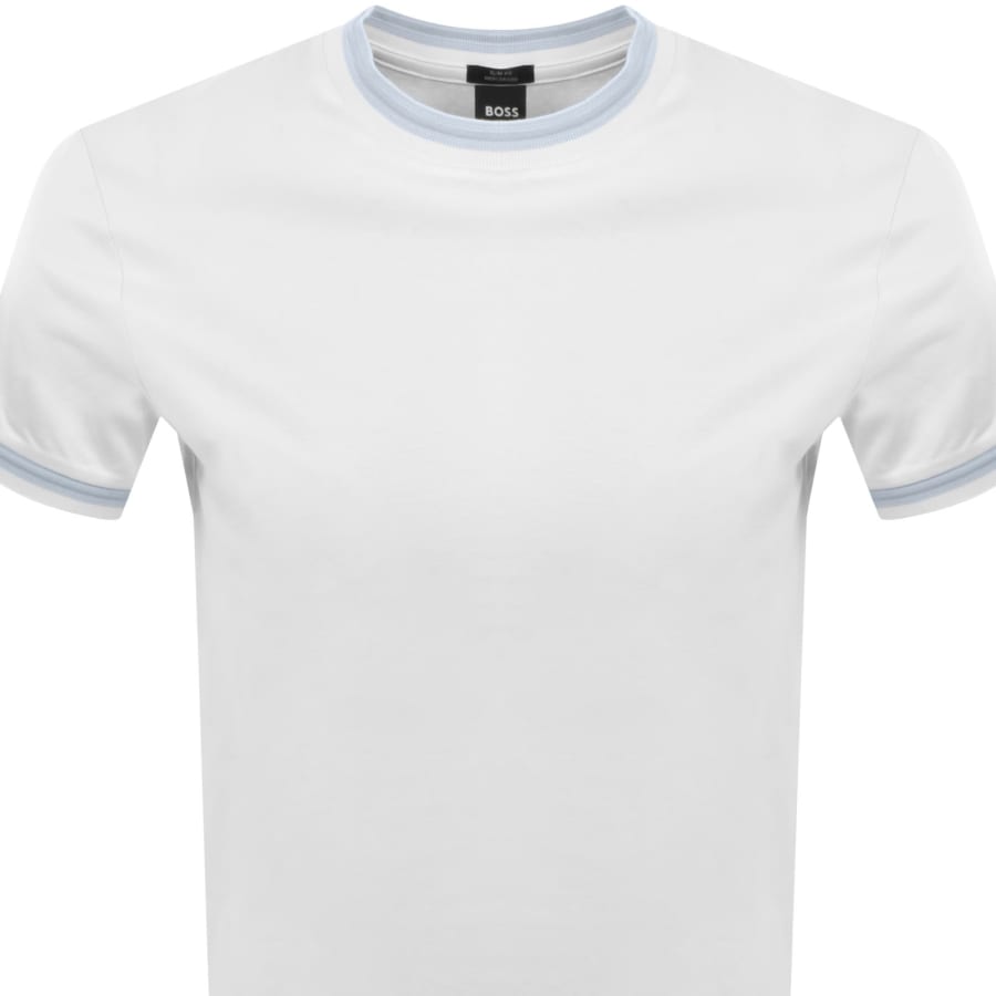 Image number 2 for BOSS H Tessler 202 T Shirt White