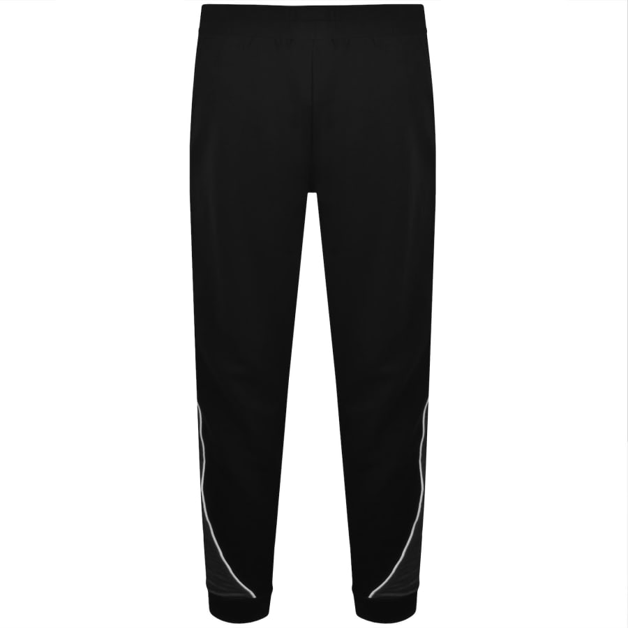 Image number 3 for BOSS Contrast Piping Joggers Black