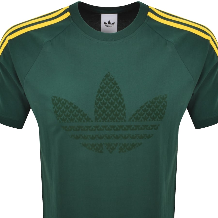 Image number 2 for adidas Originals Monogram T Shirt Green
