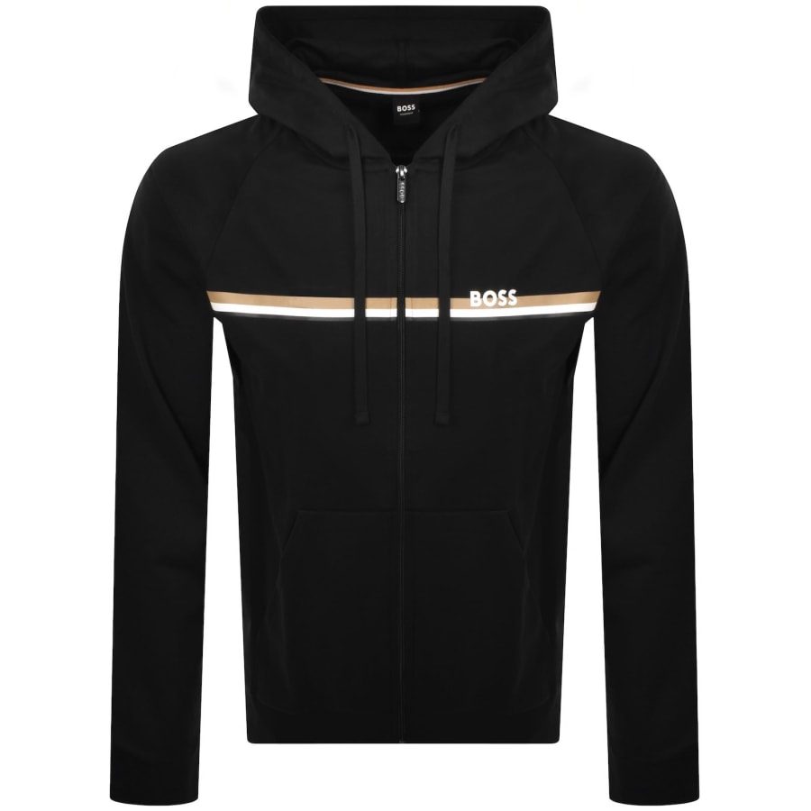 Image number 1 for BOSS Authentic Full Zip Hoodie Black