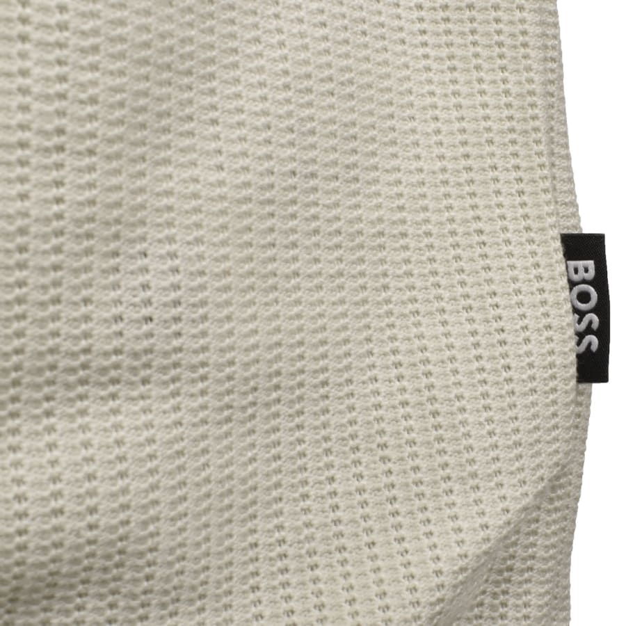 Image number 3 for BOSS H Sidney 70 Quarter Zip Sweatshirt Cream