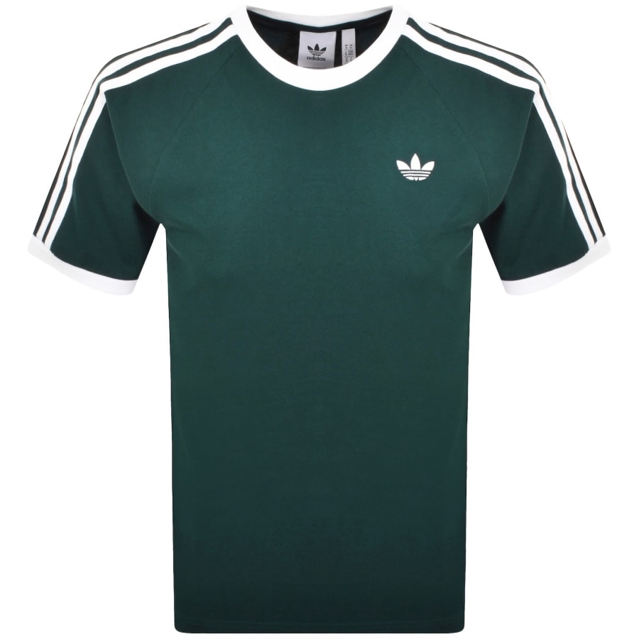Image number 1 for adidas Originals 3 Stripes T Shirt Green
