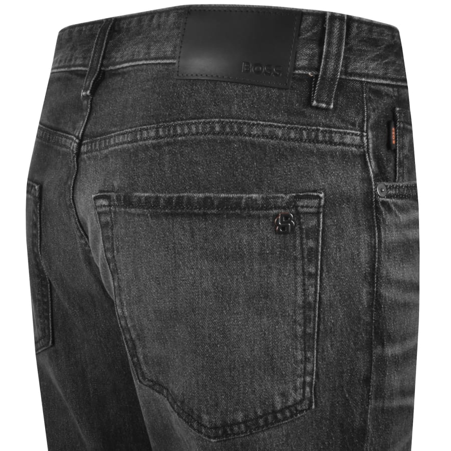 Image number 4 for BOSS Re Maine Regular Fit Jeans Grey