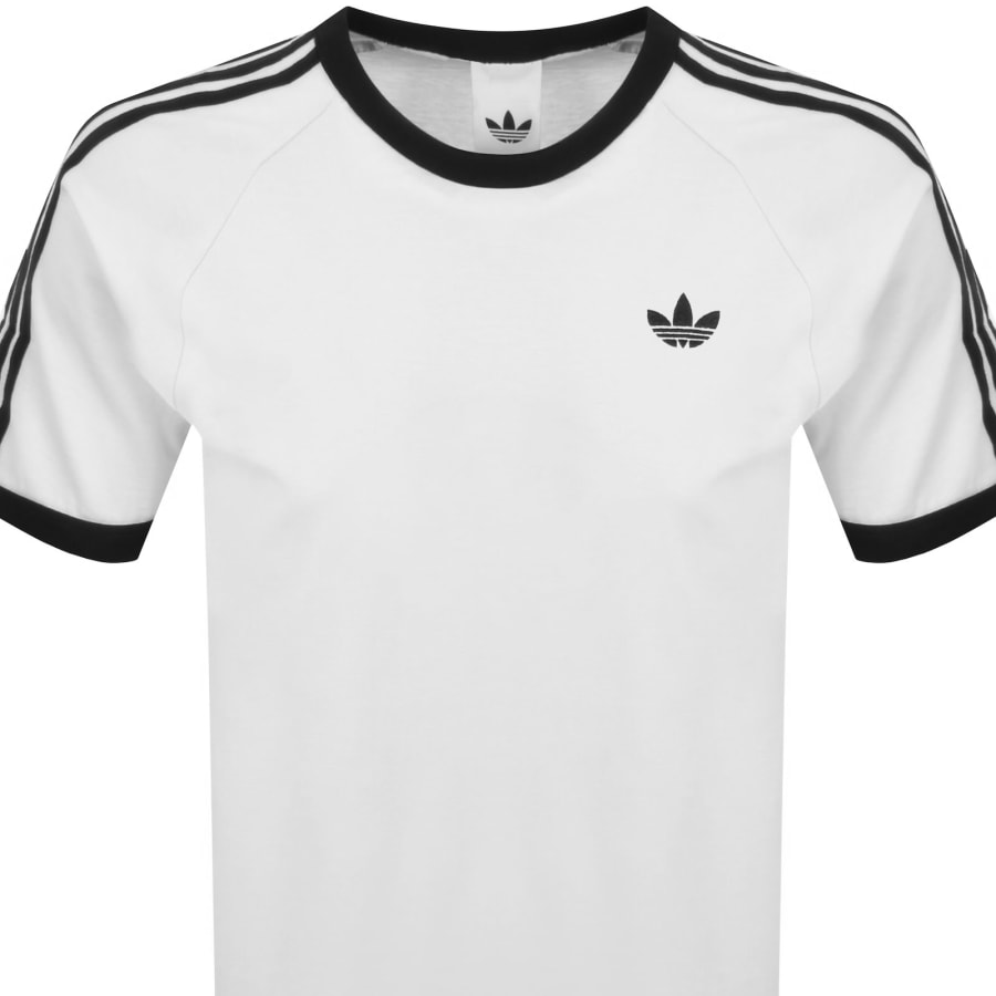 Image number 2 for adidas Originals 3 Stripes T Shirt White