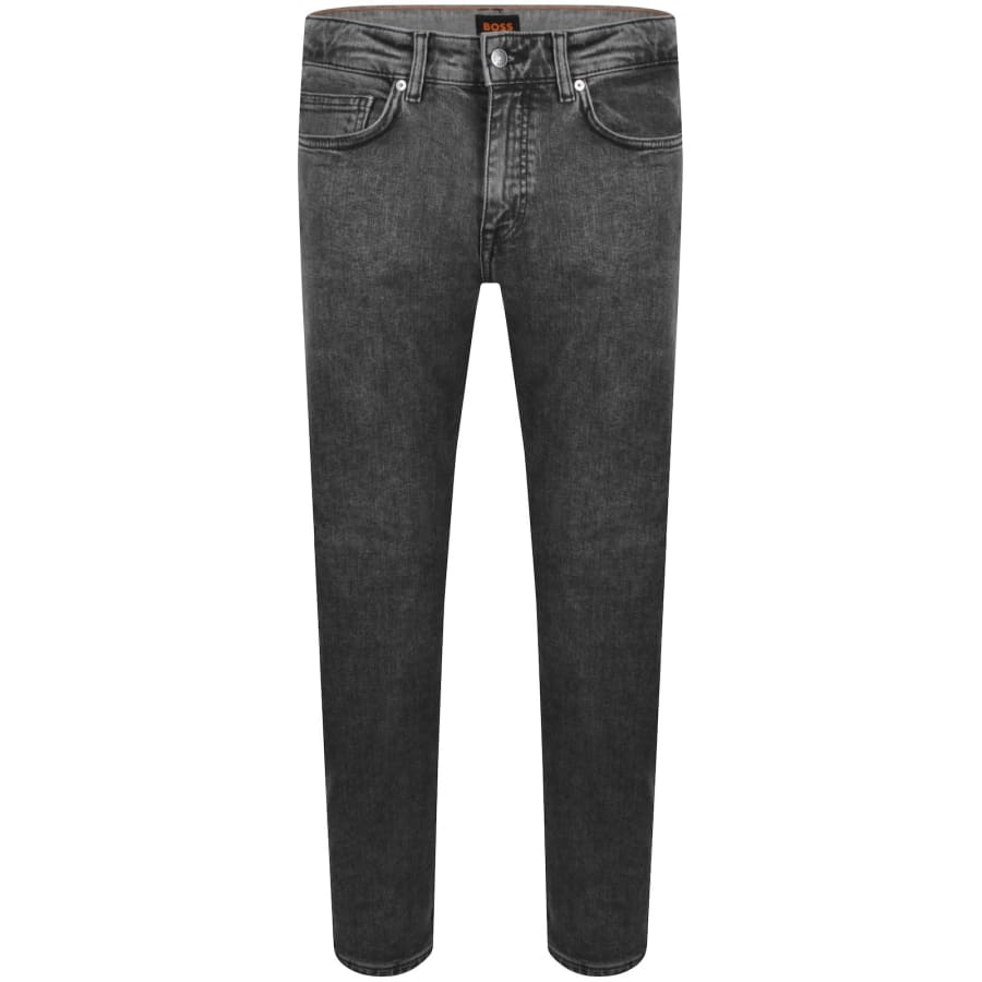Image number 2 for BOSS Delaware Slim Fit Jeans Grey