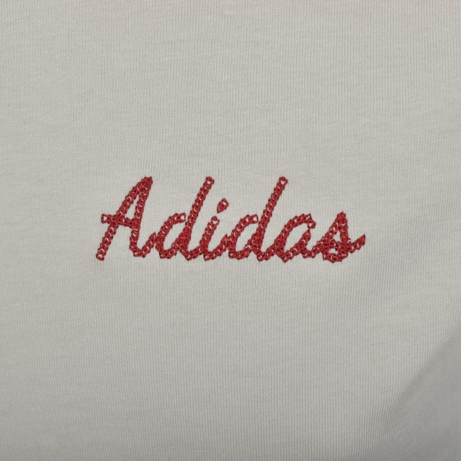 Image number 4 for adidas Sportswear Bowling T Shirt Beige