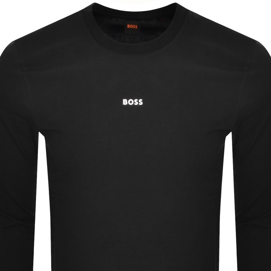 Image number 2 for BOSS TChark Long Sleeve T Shirt Black