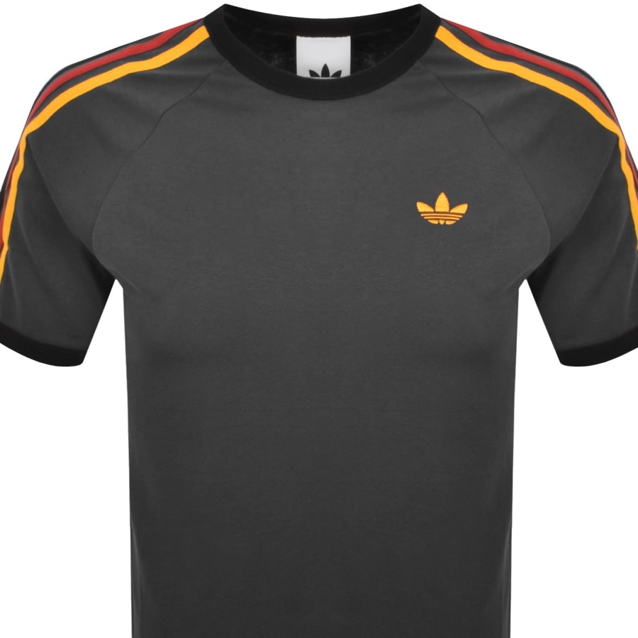 Image number 2 for adidas Originals 3 Stripes T Shirt Grey