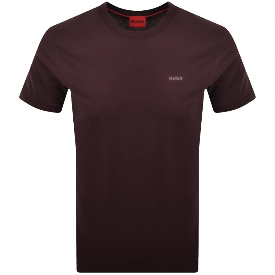 Image number 1 for HUGO Dero222 T Shirt Purple