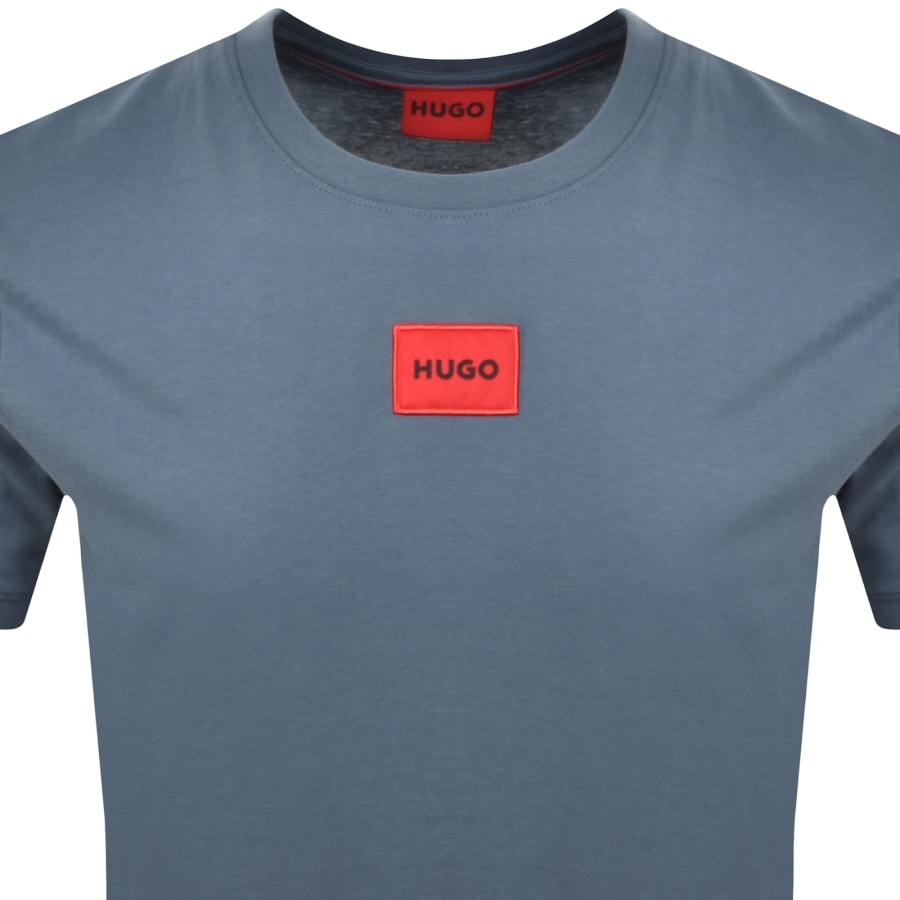 Image number 2 for HUGO Diragolino212 T Shirt Blue