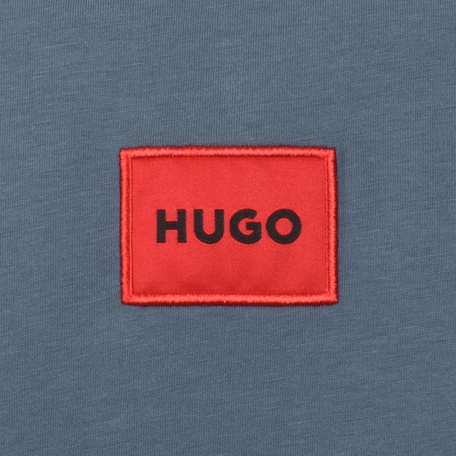 Image number 3 for HUGO Diragolino212 T Shirt Blue