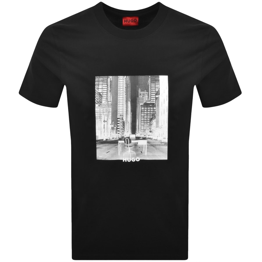 Image number 1 for HUGO Deyss T Shirt Black