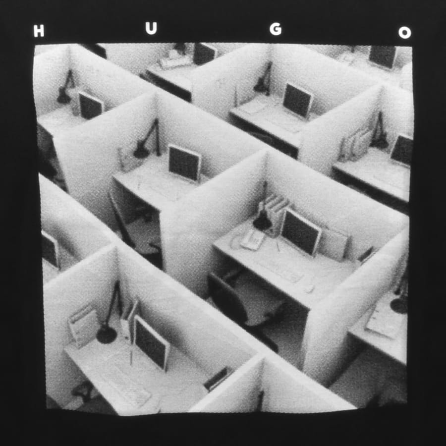 Image number 3 for HUGO Dodger T Shirt Black