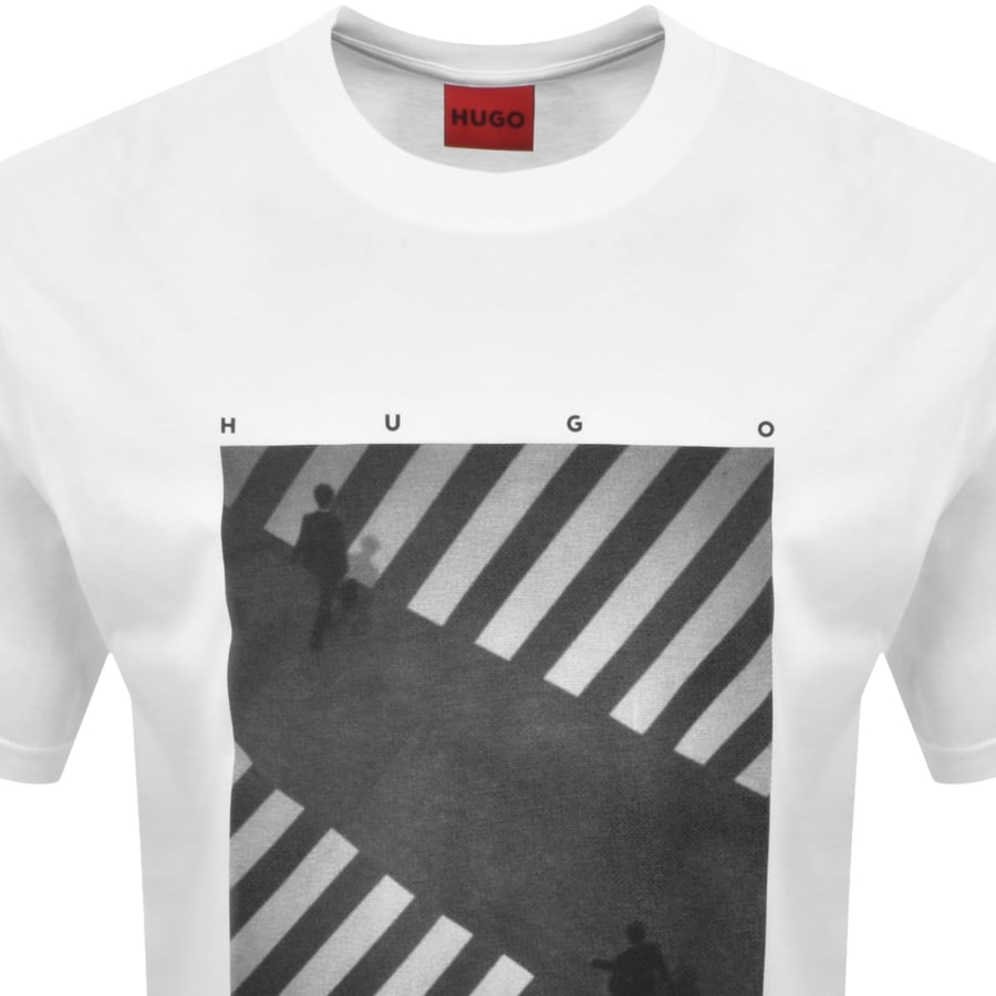 Image number 2 for HUGO Dodger T Shirt White