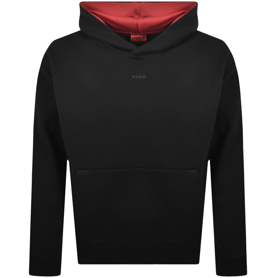 Image number 1 for HUGO Daneony Hoodie Black