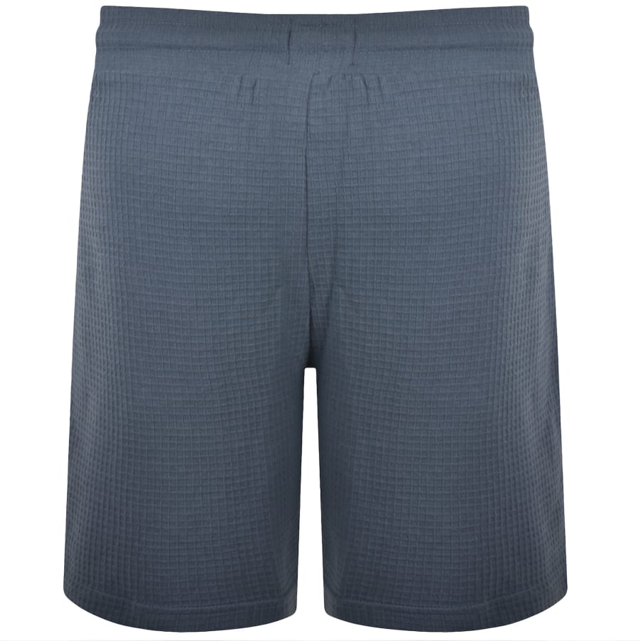 Image number 2 for HUGO Austin Waffle Shorts Blue