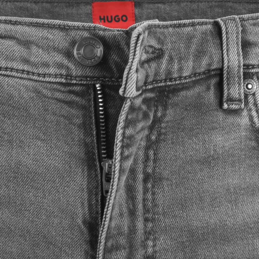 Image number 5 for HUGO 734 Extra Slim Jeans Grey
