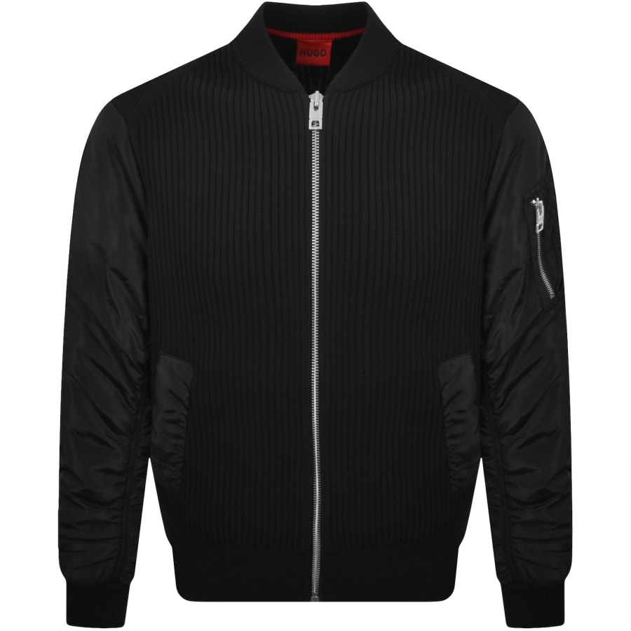 Image number 1 for HUGO Hybrid Sybrun Jacket Black