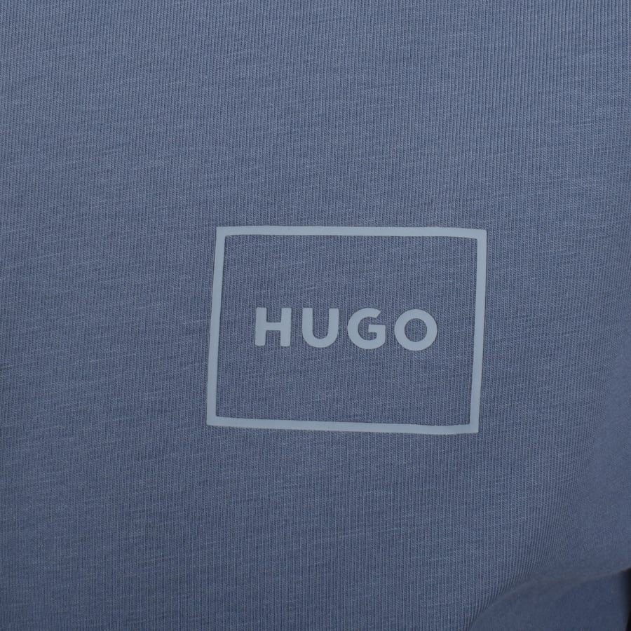 Image number 3 for HUGO Full Zip Laze Sweatshirt Blue